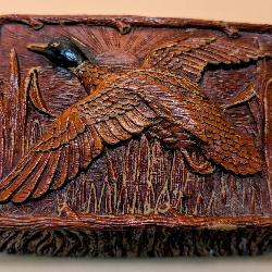 Vintage Duck Trinket Box from 1946