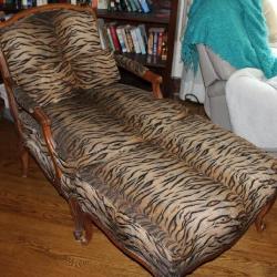 French Arm Chair w/ ottoman