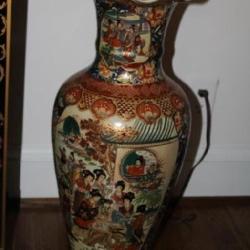 Satsuma Floor Vase