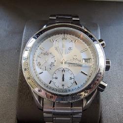 Omega Speedmaster Automatic Chronograph Date 3513.30 Stainless Steel, Box & Papers