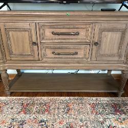 Cindy Crawford Home Grand Cayman Sandstone Tv Console (1 Of 4)