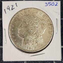 LB Morgan Silver Dollar 1921 Silver 1921 Morgan si