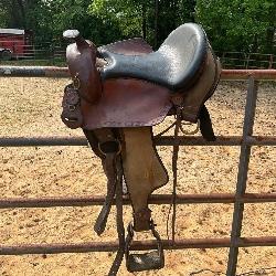 Leather Western Saddle