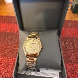 Gold-Tone Wristwatch by Southeastern Freight Lines