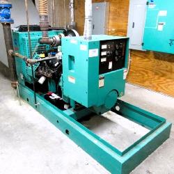 Onan 80kw Generator '99 677 Hours Gghc-3379017 - Transfer Switch Not Included