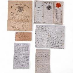19th C U.S. Army Discharge Papers