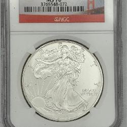 2013 (S) Silver Eagle S$1 NGC MS70