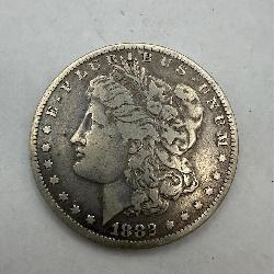 1882 Morgan Silver Dollar