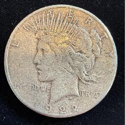 1922 S Peace Dollar