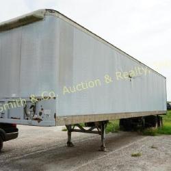 1984 Fruehauf Enclosed Semi Trailer 8' x 45'