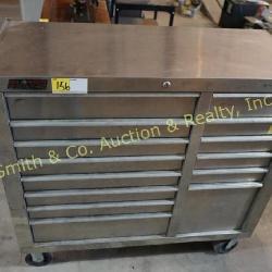 14 Drawer Rolling Shop Tool Box & Contents