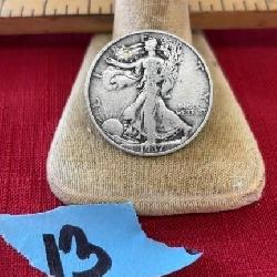 1937 WALKING LIBERTY HALF DOLLAR