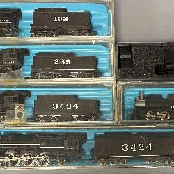 N scale Atlas steam locomotives