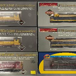 HO scale diesel locomotives
