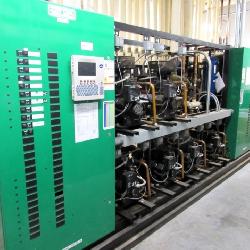 2015 Zero Zone Dual-temp Compressor Rack 6-copeland Compressors, R404a, 208v R-s0208l1-7