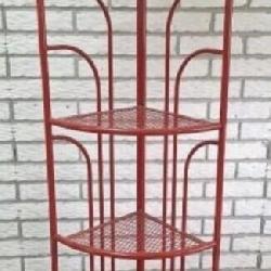 Authentic casual Coca-Cola corner bakers rack