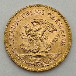 1959 MEXICAN GOLD ï¿½VIENTE PESOSï¿½ COIN