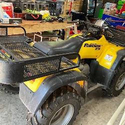 Honda Foreman ES ATV with Mesh Cargo Racks