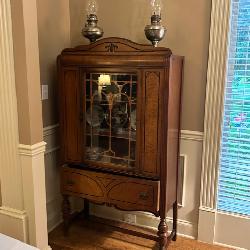Art Deco China cabinet 