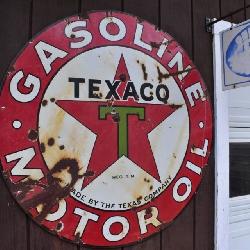 Texaco Motor OIl Sign 