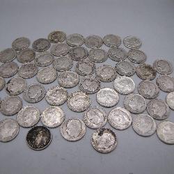 WOW! Lot of 50 Silver Roosevelt Dimes!!