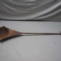 Antique Iron Cauldron Smelting Ladle