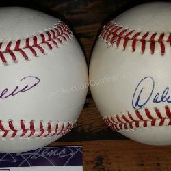 Yogi Berra & Dale Berra Signed Baseballs