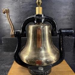 HOWARD BRASS AND IRON LOCOMOTIVE BELL