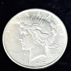 1922 liberty peace dollar, Anthony De Francisci