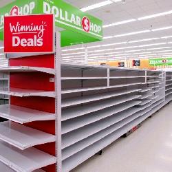 2020 Madix Gondola Shelving 72in Tall 20/22 - 64ft W/4ft End Caps - Sold By The Foot