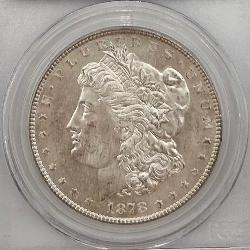 1878-S Morgan Silver Dollar, PCGS MS64