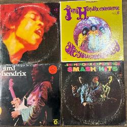 2002 - Lot of 4 Jimi Hendrix Records w/ jimi hendrix