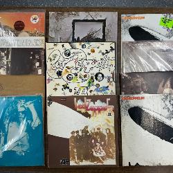 2005 - Lot of 11 Led Zeppelin Records w/ Live On Blueberry Hill