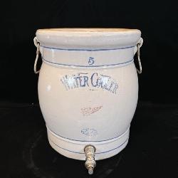 5 gallon red wing stoneware crock water cooler