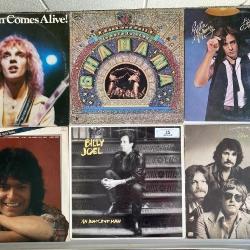 6 Vintage Vinyl Record Albums