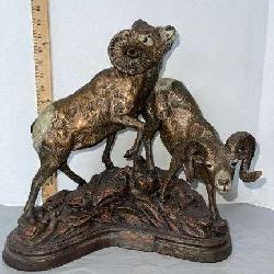 “Devil Mountain Rams” Resin 