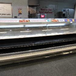 12ft Barker Ptd12r Gravity-coil Seafood Case '09 - Remote Cooled, No Compressor