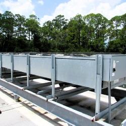 2021 Heatcraft 10-fan Rooftop Condenser Bnld10a083