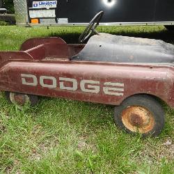 Old Dodge Peddle Car