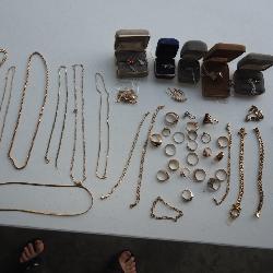 65 peices of Gold Jewelry