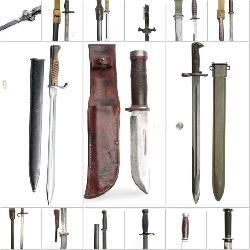Vintage US & German Military Knives & Bayonets
