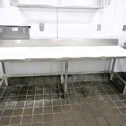 8ft Polytop Table - 24in Deep