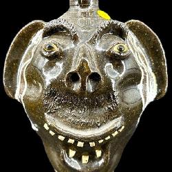 CHARLES LISK, NC POTTERY LARGE FACE JUG