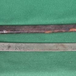 Bavarian 1810 Grenadier Saber w/Scabbard