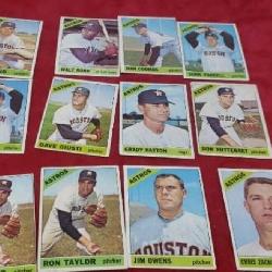 1966 Topps Houston Astros baseball cards