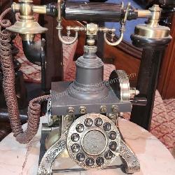Model 1892 Rotary Dial Telephone Replica