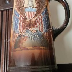 Early Warwick USA American Eagle Pitcher