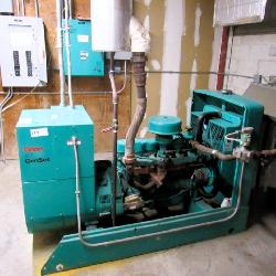 Onan 45kw Generator W/switch - Nat Gas Model 45em 2010 1041 Hours