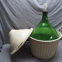 Italian Wine Carboy w/ Bubbler