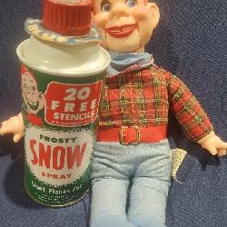 Howdy Doody Frosted Snow Spray Promotion